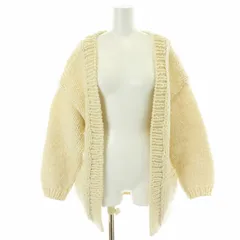 トゥデイフル TODAYFUL ハンドニットカーディガン ウール 長袖 36 S アイボリー 11720505 /XK