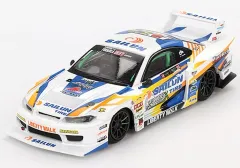 【新品】ミニカー 1/64 Nissan シルビア(S15) LB-Super Silhouette #555 2023 Formula Drift Japan(右ハンドル) 「ミニGTシリーズ」 [MGT00895-R]