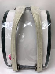 未使用高級ランドセル　グリーン　縫糸：グラウンドブラウン(定価５万円以上)