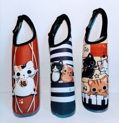 【のあぷらす】やまねこボトルホルダー