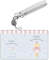 【中古】財布・パスケース マイメロディ 二つ折りパスケース 「しろたん×サンリオキャラクターズ」