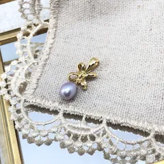TASAKI　タサキ　ペントップ　チャーム　シルバー　マベパール約13.3mm TASAKI タサキ ペントップ チャーム シルバー マベパール約13.3