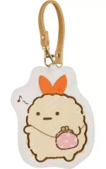 【中古】財布・パスケース(キャラクター) えびふらいのしっぽのおつかいテーマ ダイカットパスケース 「すみっコぐらし」