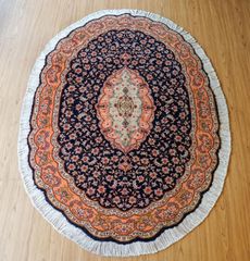 ペルシャ絨毯 タブリーズ産 ウール 500×346 トルコ絨毯 シルク100