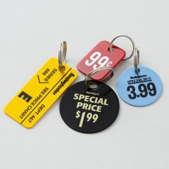アナログ ハンター プライス タグ キー プレート｜candy design & works キーホルダー Analog Hunter Price Tag Key Plate ZAKKAWORKS