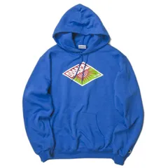 THE GOOD COMPANY x IMA:ZINE ザ グッドカンパニー イマジン 19AW 別注 Champion ロゴプリントスウェットプルオーバーパーカー M(JPN/XL) ブルー フーディー エコフリース トップス s15675