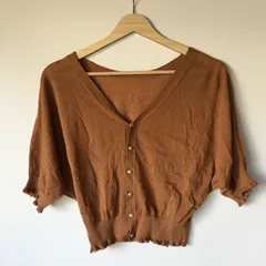 ロペピクニック 半袖カーディガン レディース 38 ブラウン 2691202510080008