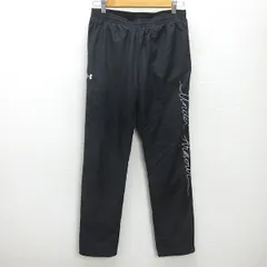 G■アンダーアーマー/UNDER ARMOUR ウーブンパンツ/1346732【M】黒/LADIES/42【中古】■