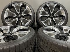 245/40R21 レクサスLC 21インチ純正ホイールタイヤ 8.5J4本通し - メルカリ