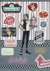 マッシュル レイン ネームプレート風アクリルバッジ E-DINER マッシュル レイン ネームプレート風アクリルバッジ E-DINER MASHLE×E