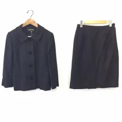 #wnc ラピーヌ LAPINE セットアップ 黒 スカートスーツ フォーマル タイトスカート レディース [891850]