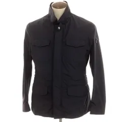 【中古】【未使用】ムーレー MOORER EZIO ポリエステル フィールドジャケット ダークネイビー【サイズ48】【メンズ】のサムネイル