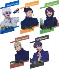 【中古】キャラカード 全5種セット 「呪術廻戦 懐玉・玉折 × まねきねこ クリアカード BOX-A」