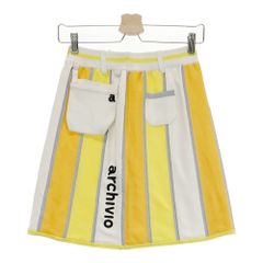 美品】アルチビオ archivio スカート 36 Sサイズ オレンジ - メルカリ