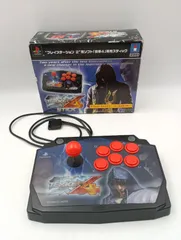 【K-1448】HORI TEKKEN 4 STICK プレイステーション2 鉄拳4 専用スティック コントローラー簡易動作確認済み 鉄拳動作未確認 技表つき