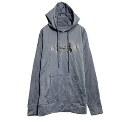 UNDER ARMOUR ロゴスウェット パーカー アンダーアーマー M グレー プルオーバー 裏起毛 古着卸 アメリカ仕入 a703-5458