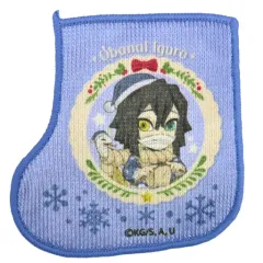 【中古】コースター 伊黒小芭内 「鬼滅の刃×ufotable Cafe/マチ★アソビCAFE クリスマス2023イベント ランダム布コースターA」