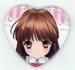HoneyWorks 告白実行委員会 榎本夏樹 ハート型缶バッチ ハニワ - メルカリ