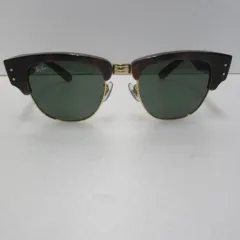 R381　Ray-Ban　RayBan　RAYBAN　rayban　レイバン　MEGA CLUBMASTER　RB0316S　990/31　サイズ53　中古　サングラス　sunglasses 中古　ユニセックス　男女兼用　MADEINITALY　メンズ