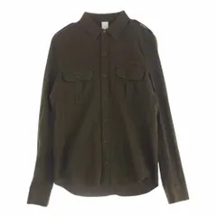 ATTACHMENT アタッチメント AS12-273 エポレット付き 長袖 ワーク シャツ カーキ系 3【中古】のサムネイル