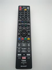 SHARP AQUOS ブルーレイレコーダー用純正リモコン　GB229PA