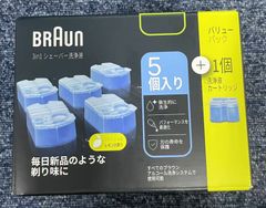 新品未使用 BRAUN アルコール洗浄カートリッジ（５個＋１個入）限定品 CCR5CR