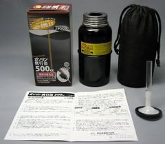 X-EUROPE ( クロスヨーロッパ ) ガソリン携行缶 小型ボトルタイプ [ 500 cc ] 消防法適合品(UN規格取得品) BT-500