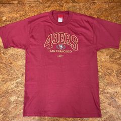 デッドストック Reebok製 49ERS Tシャツ M 半袖 フォーティーナイナーズ アメリカンフットボール アメフト チームT ヴィンテージ ビンテージ VINTAGE 新品 未使用