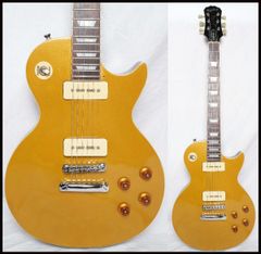 エピフォンレスポールスタンダード1956 P-90ゴールドトップ美品❗️ エピフォンレスポールスタンダード1956 P-90ゴールドトップ美品