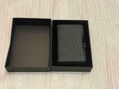 DONBOLSO 財布 Flip I スリムウォレット フリップケース Iカードホルダー 最大10枚まで対応, カーボン, Without Coin Pocket, ヴィンテージ : DONBOLSO Wallet Flip I Slim Wallet with Flip Case I