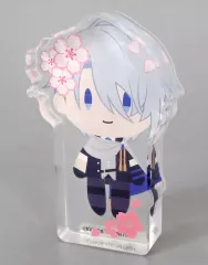 【中古】アクリルスタンド・アクリルパネル 山姥切長義 御伴散歩 さくら装備 アクリルブロック 「刀剣乱舞-ONLINE- 大本丸博 2025」