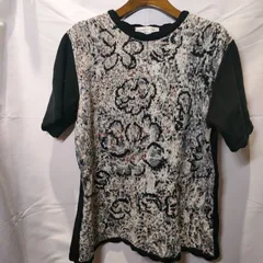 【美品】fantasie di settembre ファンタジーディセッティンヴレ ニット トップス セットアップ  セーター イタリア製 ヨーロッパヴィンテージ 90's  ヴィンテージ 総柄 レディース 古着 Vintage アンティーク 秋物 冬物