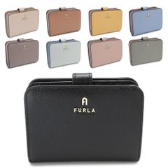 フルラ 折財布 レディース CAMELIA カメリア コンパクト ウォレット Sサイズ 二つ折り財布 レザー 単色 バイカラー FURLA WP00315 ARE000