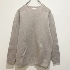 MORRIS & SONS カシミヤ ニットプルオーバー セーター グレー 美品 Morris & Sons（モリスアンドサンズ）の「MORRIS & SONS