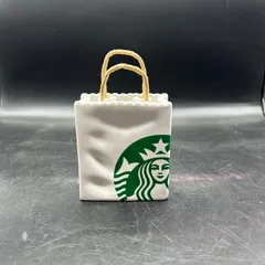 日本未発売　4個セット　スターバックス ショッパー　オーナメント　陶器 日本未発売4個セットスターバックス ショッパーオーナメント陶器