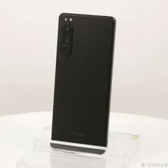 〔中古品〕 Xperia 5 IV 128GB ブラック SO-54C docomo SIMフリー【196】