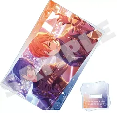 【中古】アクリルスタンド・アクリルパネル 東雲彰人×漣ジュン カード型アクリルスタンド 「プロジェクトセカイ カラフルステージ! feat. 初音ミク×あんさんぶるスターズ!!」