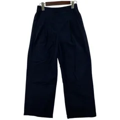 URBAN RESEARCH DOORS アーバンリサーチドアーズ イージー タック ワイドパンツ sizeM/ネイビー