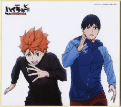 【中古】紙製品 [単品] 日向翔陽＆影山飛雄 千葉崇洋氏描き下ろし色紙 「Blu-ray 劇場版ハイキュー!! ゴミ捨て場の決戦 IGストア オリジナルグッズ付きバンドル版」 同梱特典