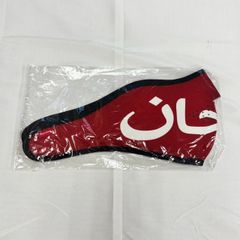 17aw Supreme Arabic Logo Neoprene Facemask Red シュプリーム アラビックロゴ フェイスマスク 未使用のサムネイル