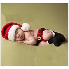クリスマス ベビーコスプレ サンタ ベビー服  着ぐるみ（帽子+パンツ+靴下）