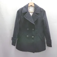 ◇ ⊇◎ E hyphen world gallery フェイクファー 長袖 コート サイズF ネイビー レディース E  【1503060019696】のサムネイル