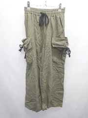 ◇ Θ MAISON CLUB｜メゾンクラブ サイドポケット カーゴパンツ カーキ系 メンズ E  【1505290030700】