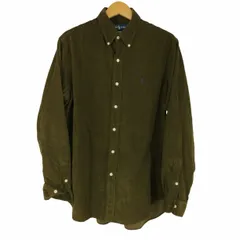 ラルフローレン RALPH LAUREN CLASSIC FIT スモールポニー刺繍コーデュロイ BD L/S シャツ メンズ import：M 