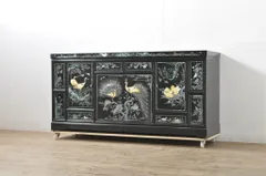 韓国 中国 唐木 螺鈿 象嵌 漆 キャビネット 箪笥 龍のデザイン 韓国 中国 唐木 螺鈿 象嵌 漆 キャビネット 箪笥 龍のデザイン