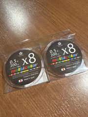 期間限定セール品　スクイッドマニア　マルチカラー　0.5号210m