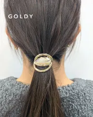 GOLDY/ゴールディ/レジン×メタルコンビネーションヘアカフ/アクセサリー/6241106のサムネイル