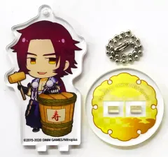【中古】雑貨 蜻蛉切 「刀剣乱舞-ONLINE-×animatecafe 宴 その一 トレーディングアクリルスタンドキーホルダー Cグループ」