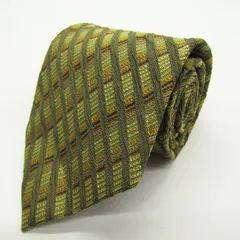 ピエールカルダン ブランド ネクタイ ストライプ柄 シルク  未使用タグ付 PO メンズ ベージュ Pierre Cardin