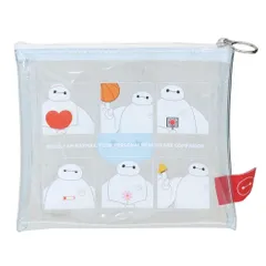 【メール便】ベイマックス ミニポーチ クリアポーチ ディズニー マリモクラフト 化粧ポーチ 小物入れ キャラクター グッズ 